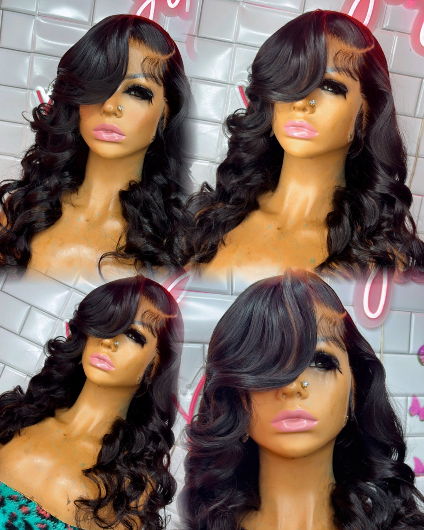Loose curl wig