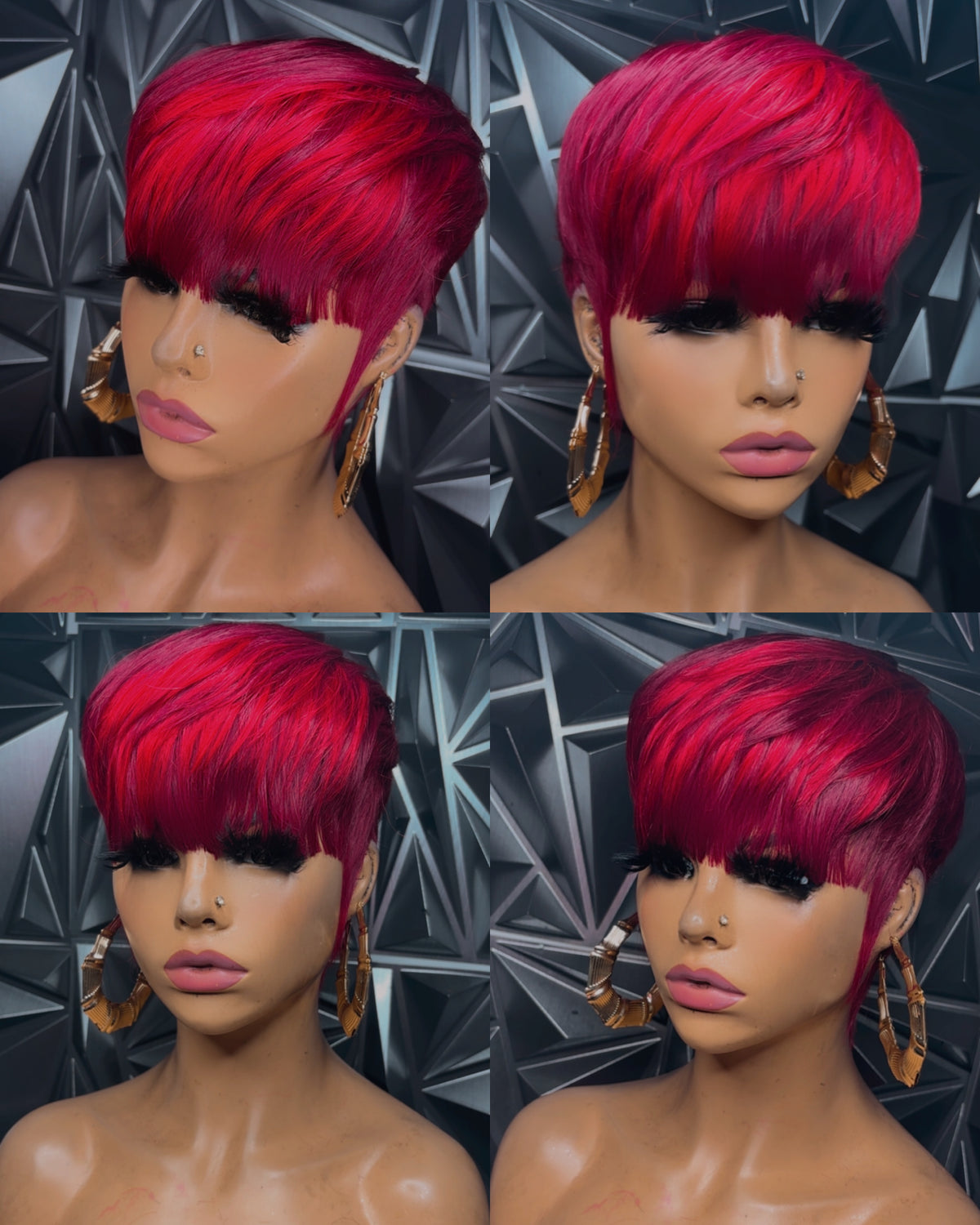 Red highlight pixie