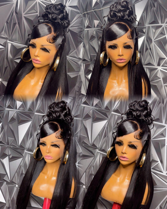 90s updo wig