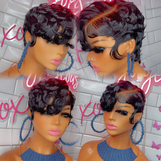 Pincurl closure pixie