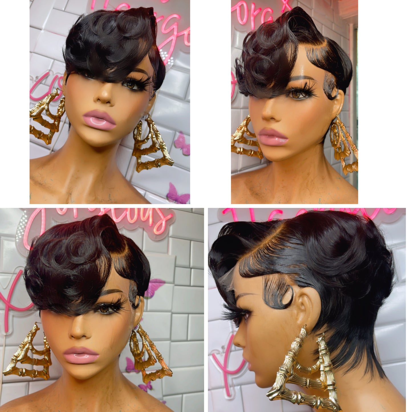 Closure shortcut wig