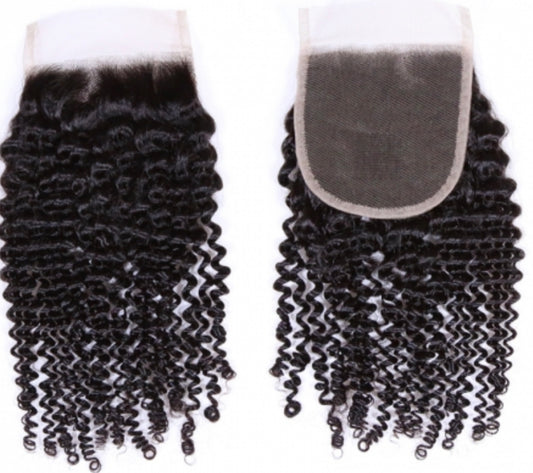 kinky curly closure